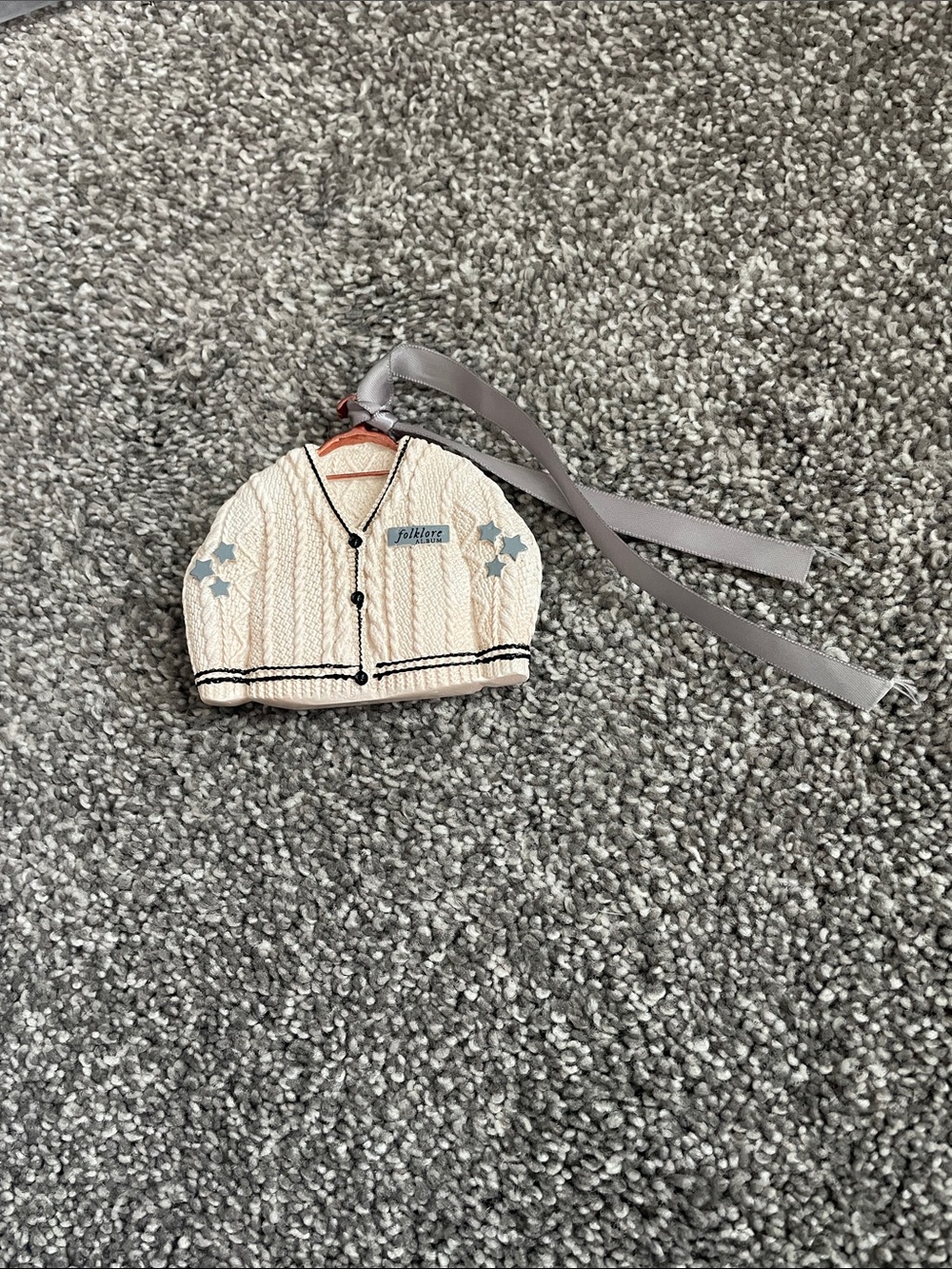 Taylor Swift Folklore Cardigan Ornament
